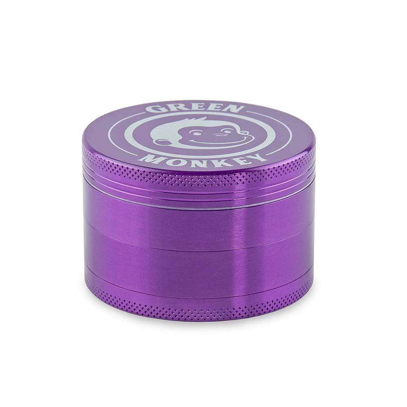 Biohazard Inc Metal Grinder Green Monkey Grinder - Capuchin - Purple-63mm