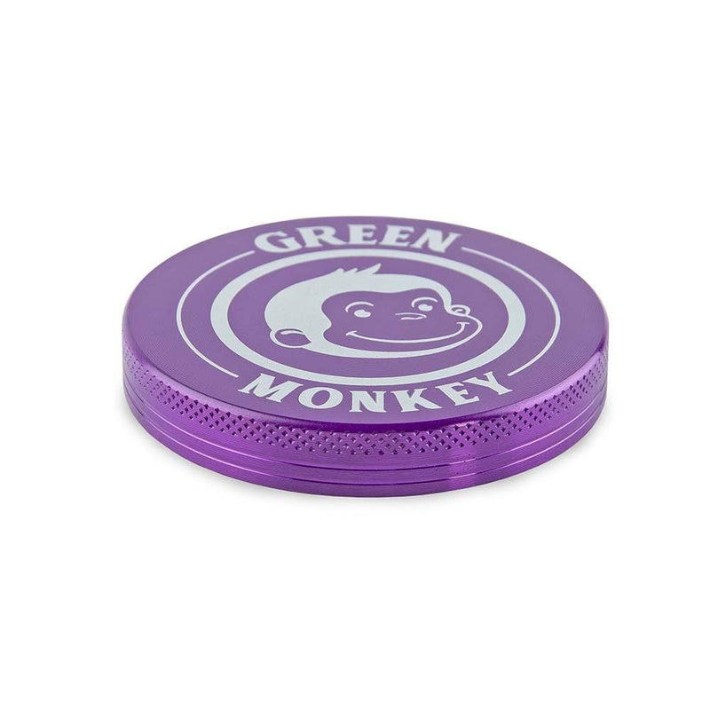 Biohazard Inc Metal Grinder Green Monkey Grinder - Capuchin - Purple-63mm