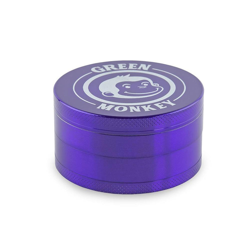 Biohazard Inc Metal Grinder Green Monkey Grinder - Capuchin - Purple-75mm