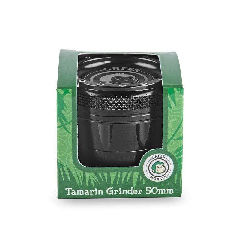 Biohazard Inc Metal Grinder Green Monkey Grinder - Tamarin - 50mm - Black