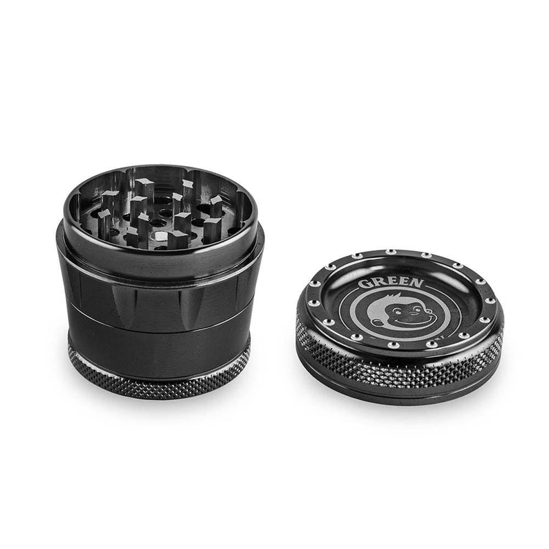 Biohazard Inc Metal Grinder Green Monkey Grinder - Tamarin - 50mm - Black