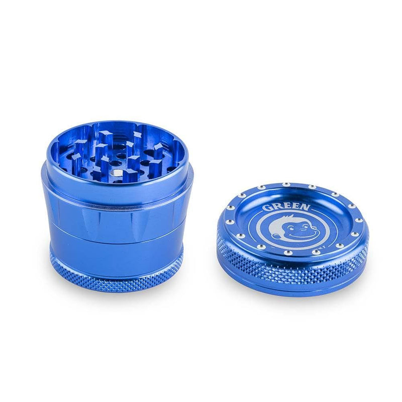 Biohazard Inc Metal Grinder Green Monkey Grinder - Tamarin - 50mm - Blue