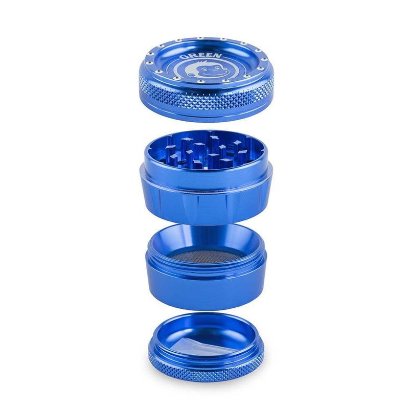 Biohazard Inc Metal Grinder Green Monkey Grinder - Tamarin - 50mm - Blue