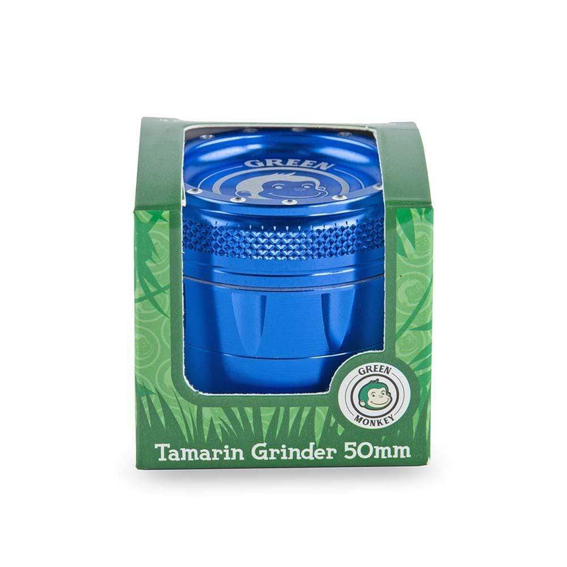 Biohazard Inc Metal Grinder Green Monkey Grinder - Tamarin - 50mm - Blue