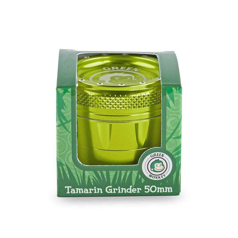 Biohazard Inc Metal Grinder Green Monkey Grinder - Tamarin - 50mm - Green