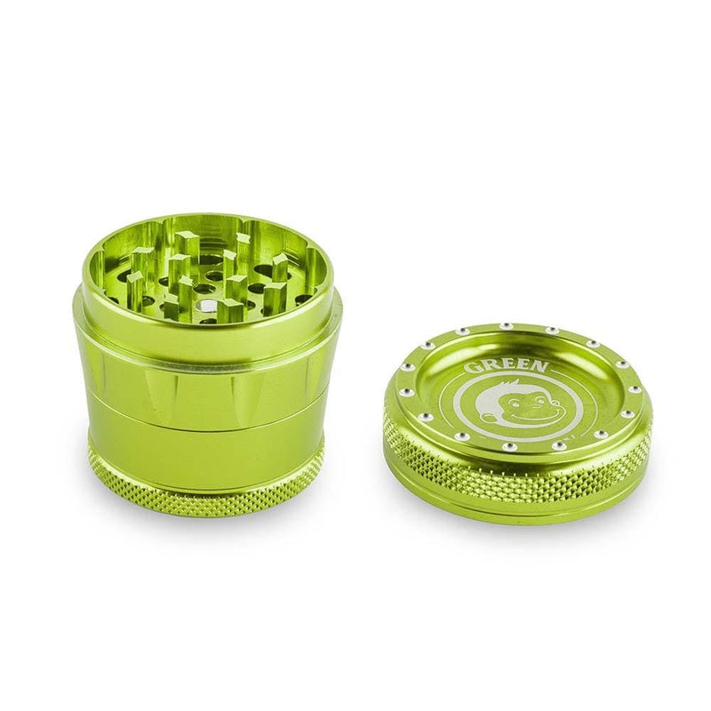 Biohazard Inc Metal Grinder Green Monkey Grinder - Tamarin - 50mm - Green