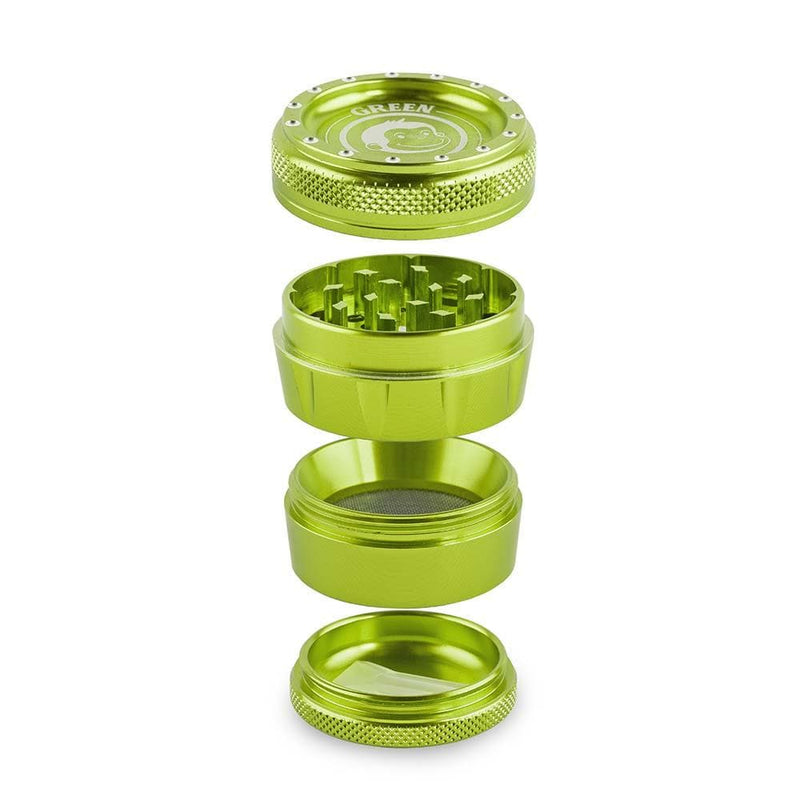 Biohazard Inc Metal Grinder Green Monkey Grinder - Tamarin - 50mm - Green