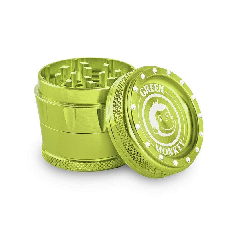 Biohazard Inc Metal Grinder Green Monkey Grinder - Tamarin - 50mm - Green