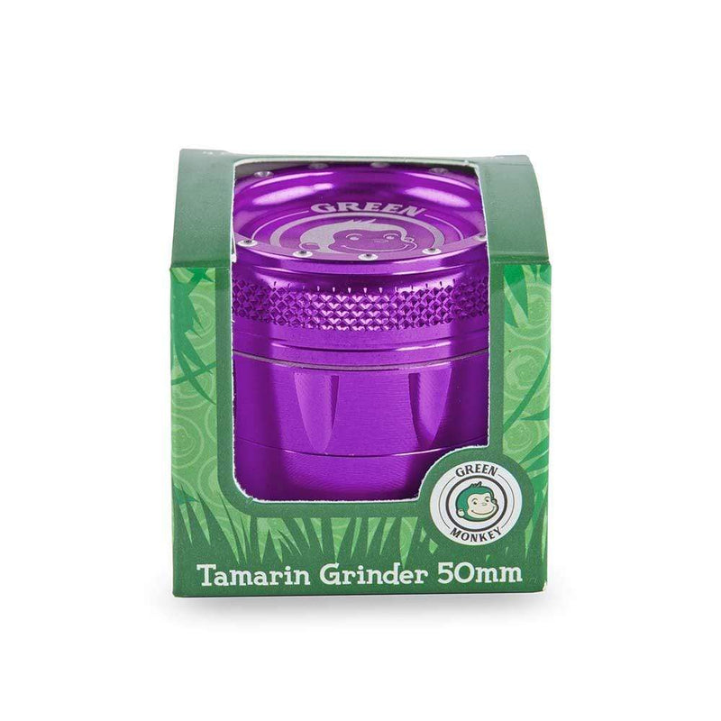 Biohazard Inc Metal Grinder Green Monkey Grinder - Tamarin - 50mm - Purple