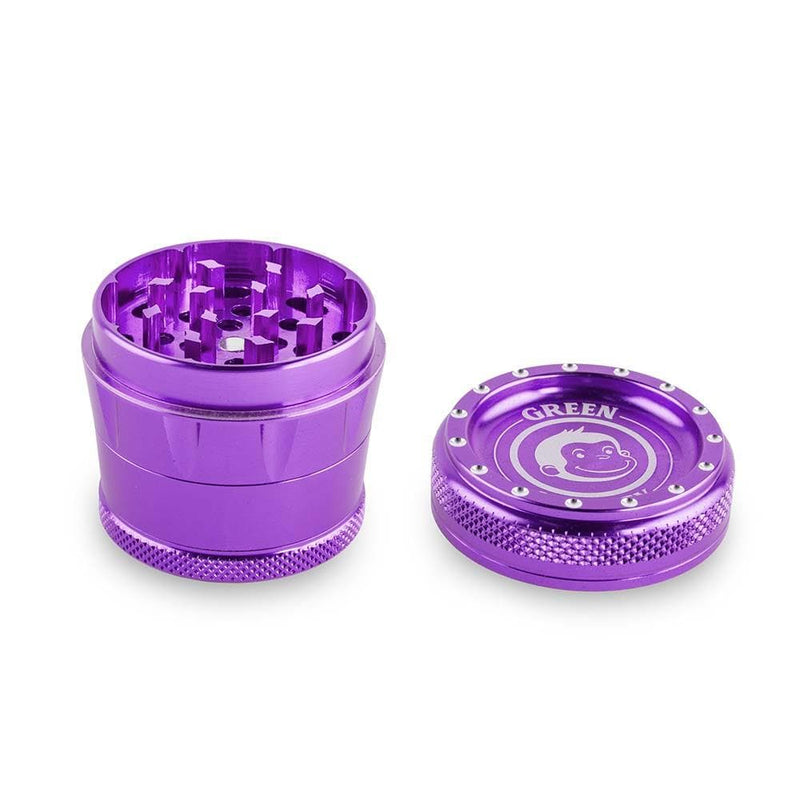 Biohazard Inc Metal Grinder Green Monkey Grinder - Tamarin - 50mm - Purple