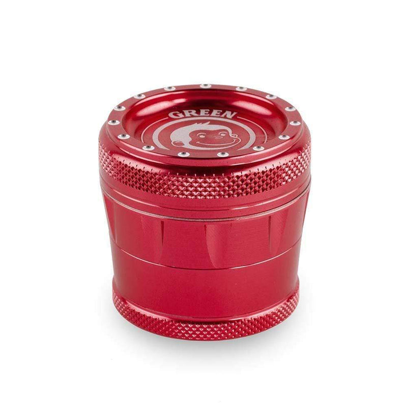 Biohazard Inc Metal Grinder Green Monkey Grinder - Tamarin - 50mm - Red