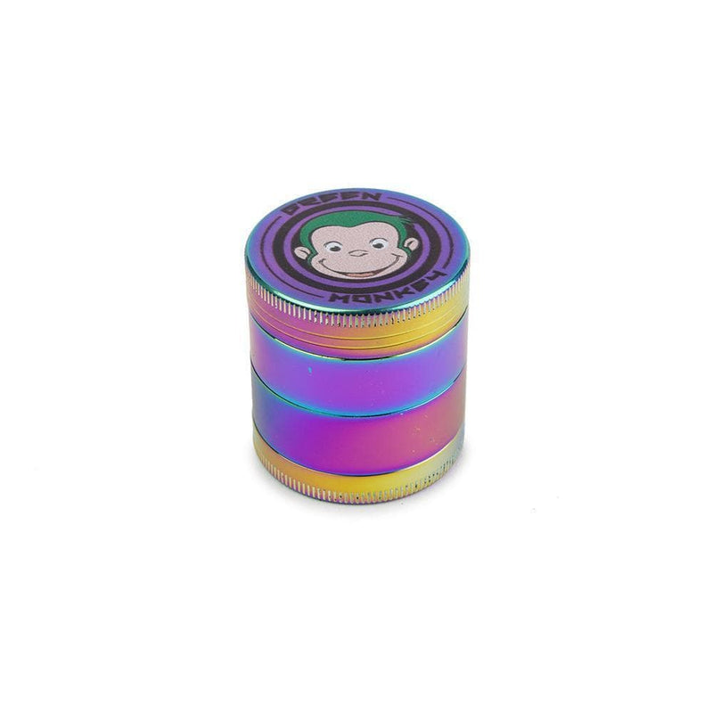 Biohazard Inc Metal Grinder Green Monkey Rainbow Grinder 40mm