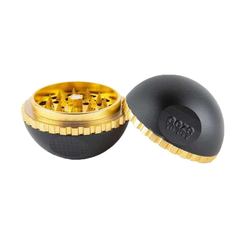 Biohazard Inc Metal Grinder OOZE Saturn Globe Grinder - Black