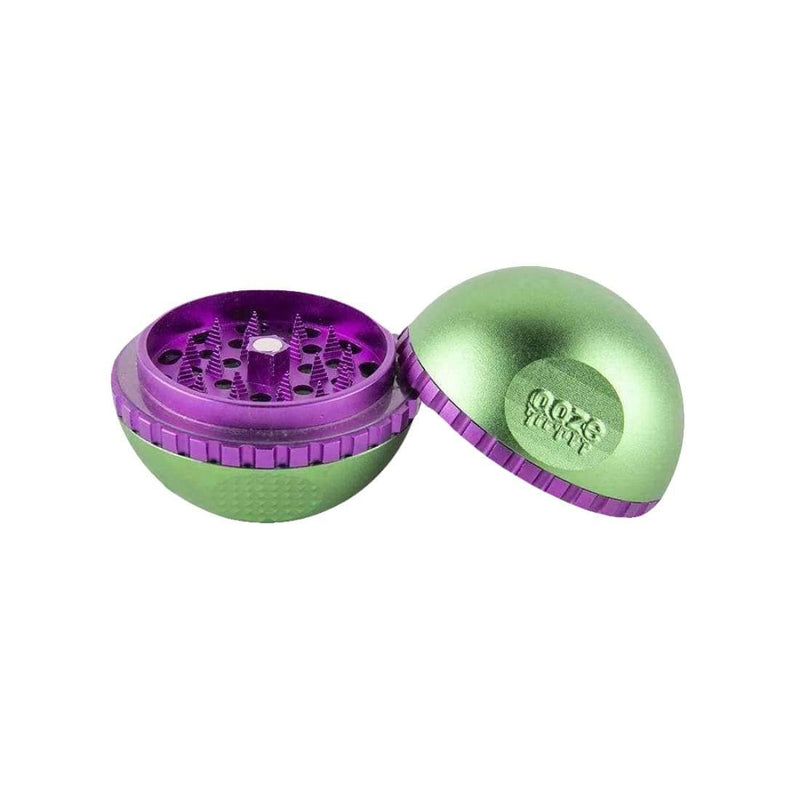 Biohazard Inc Metal Grinder OOZE Saturn Globe Grinder - Green