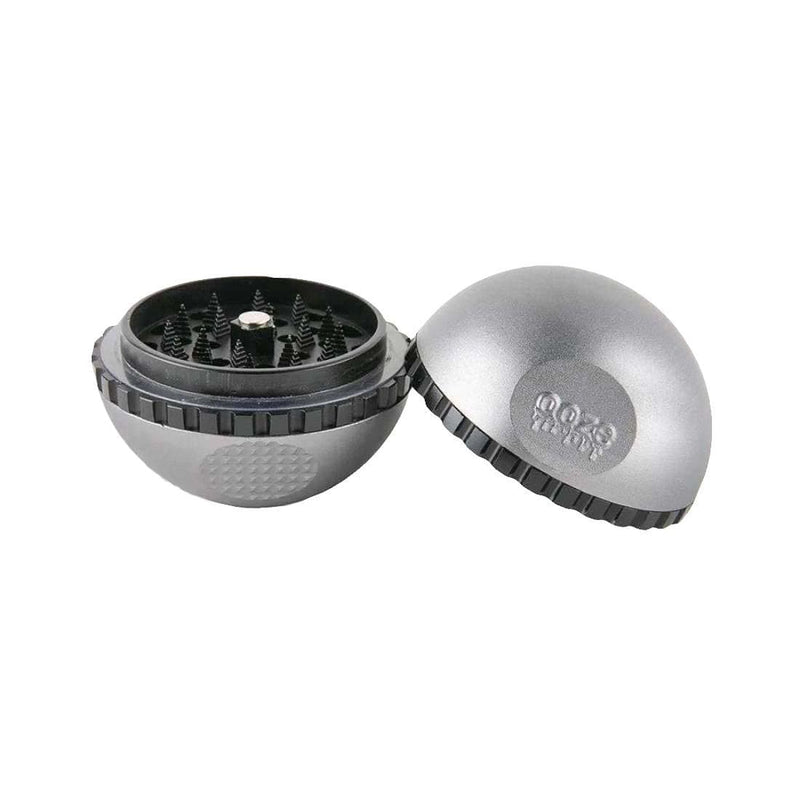 Biohazard Inc Metal Grinder OOZE Saturn Globe Grinder - Grey