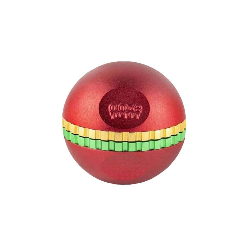 Biohazard Inc Metal Grinder OOZE Saturn Globe Grinder - Red