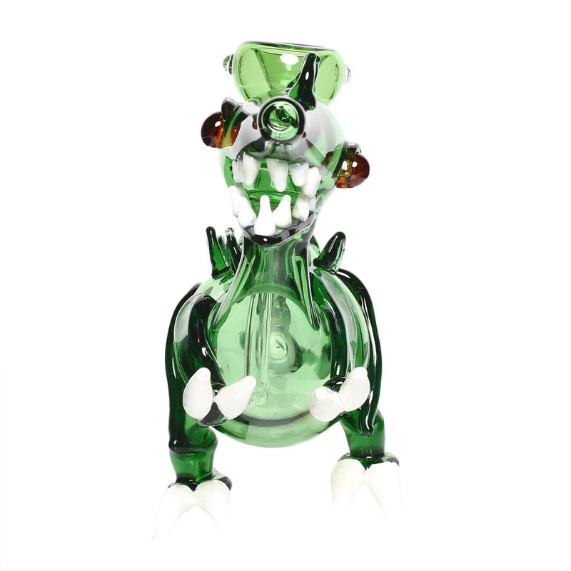 Biohazard Inc Novelty Bong Green Dinosaur Water Pipe