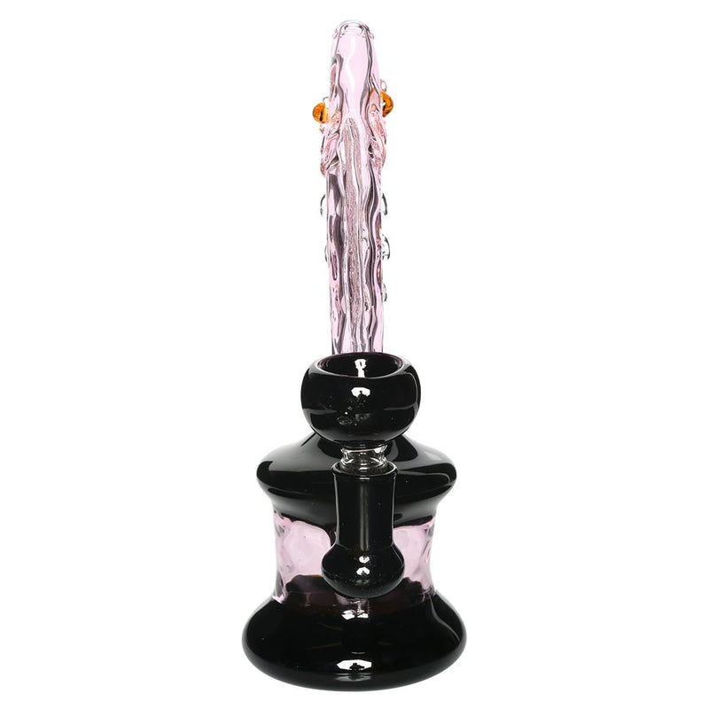 Biohazard Inc Novelty Bong Pink and Black Fish Water Pipe