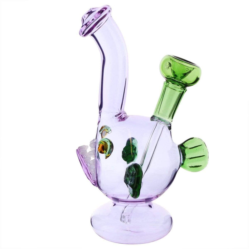 Biohazard Inc Novelty Bong Purple Lantern Fish Water Pipe