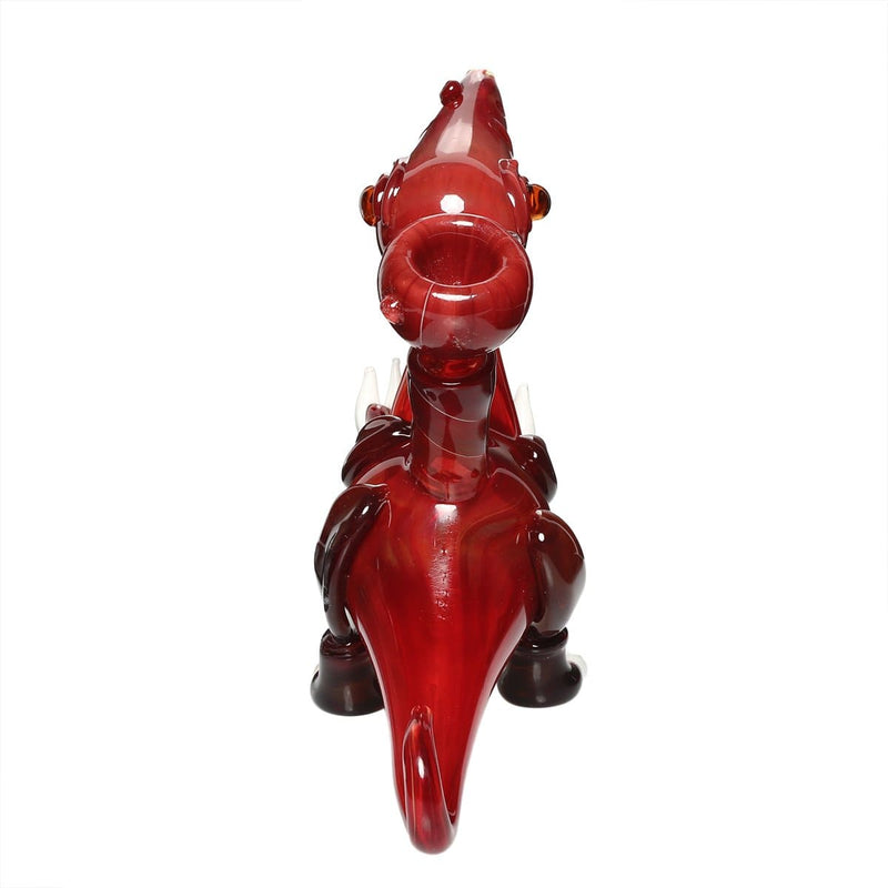 Biohazard Inc Novelty Bong Rust Red Dinosaur Water Pipe