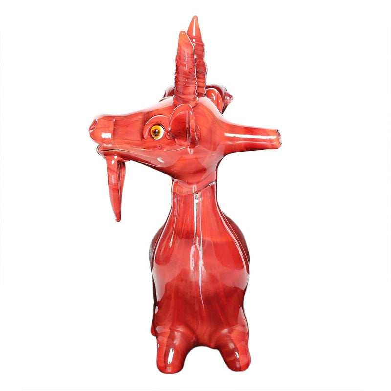 Biohazard Inc Novelty Bong Rust Red Goat Water Pipe