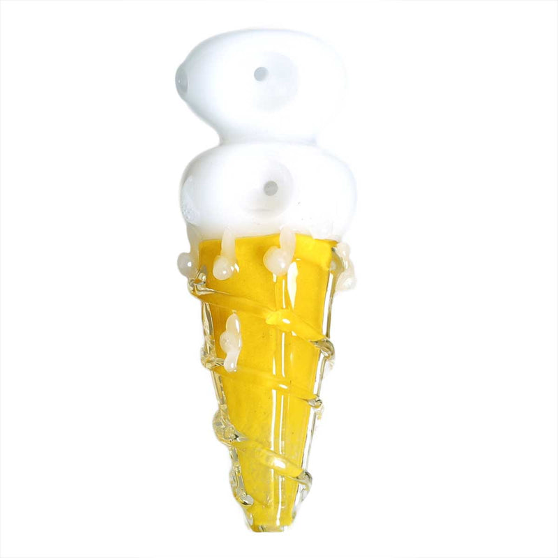 Biohazard Inc Novelty Hand Pipe 4" Ice Cream Hand Pipe