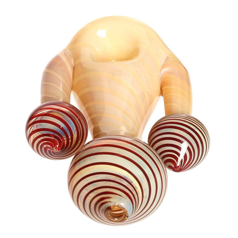 Biohazard Inc Novelty Hand Pipe 4" Mushroom Hand Pipe