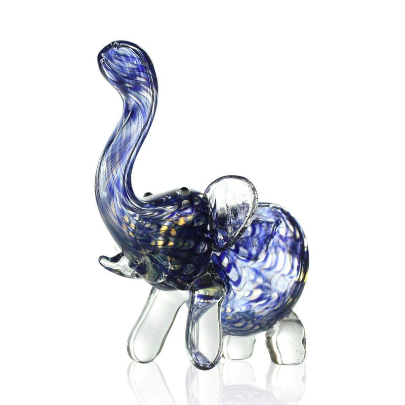 Biohazard Inc Novelty Hand Pipe 4" Raked Elephant Hand Pipe