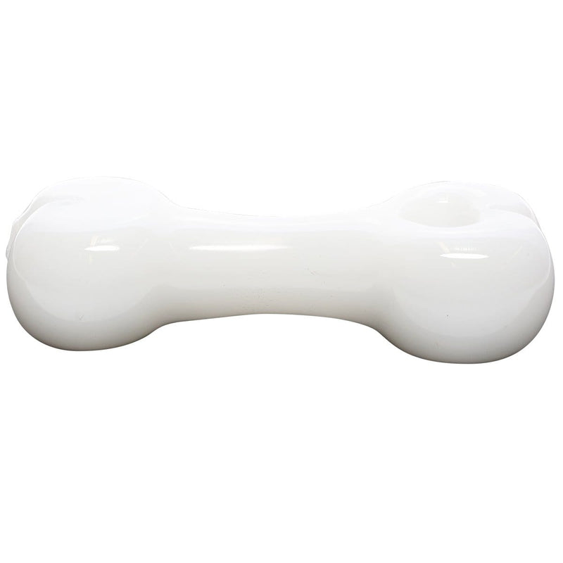 Biohazard Inc Novelty Hand Pipe 4" White Dog Bone Hand Pipe