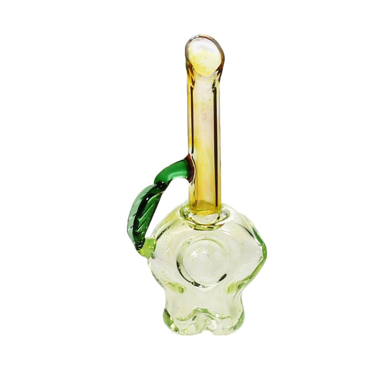 Biohazard Inc Novelty Hand Pipe 5" Apple Hand Pipe - Slyme Green