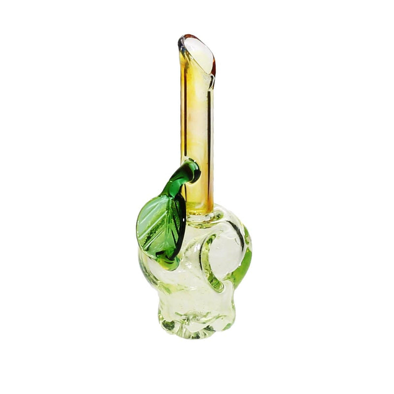 Biohazard Inc Novelty Hand Pipe 5" Apple Hand Pipe - Slyme Green