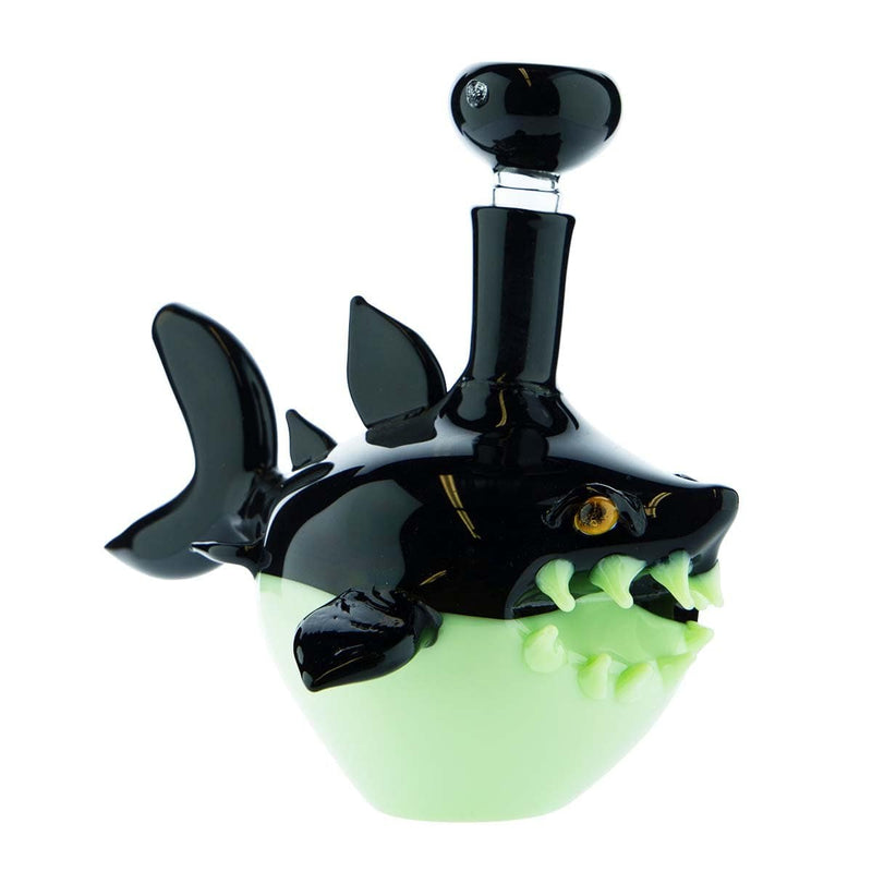 Biohazard Inc Novelty Hand Pipe 5" Assorted Slyme Shark WaterPipe