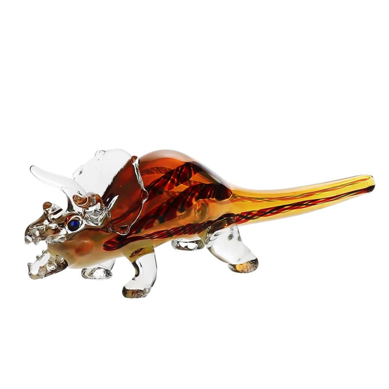 Biohazard Inc Novelty Hand Pipe 5" Dinosaur Triceratops Hand Pipe