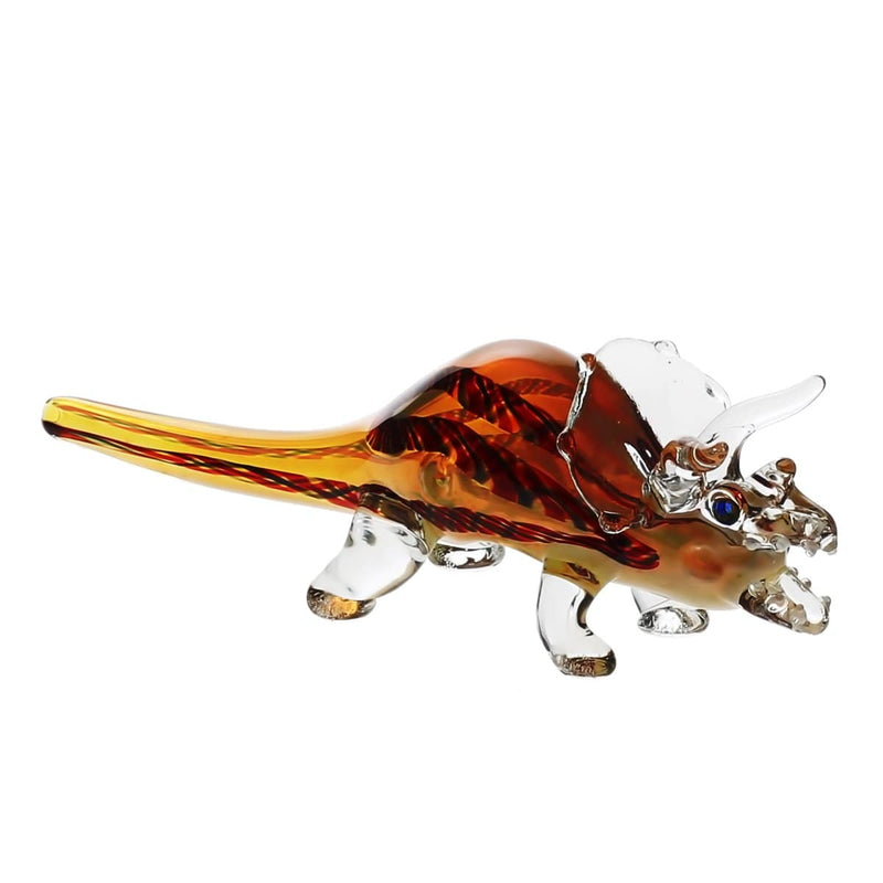 Biohazard Inc Novelty Hand Pipe 5" Dinosaur Triceratops Hand Pipe