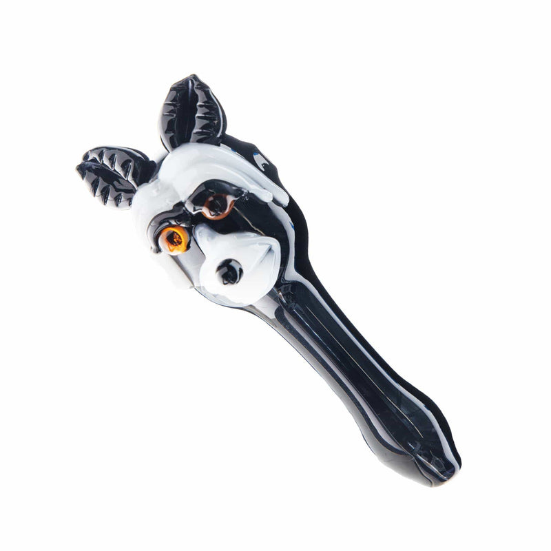 Biohazard Inc Novelty Hand Pipe 5" Dog Face Hand Pipe