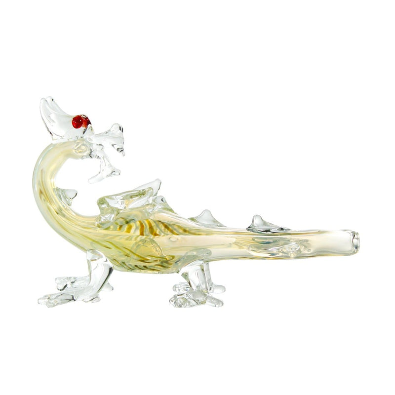 Biohazard Inc Novelty Hand Pipe 5" Dragon Hand Pipe - Looking Back