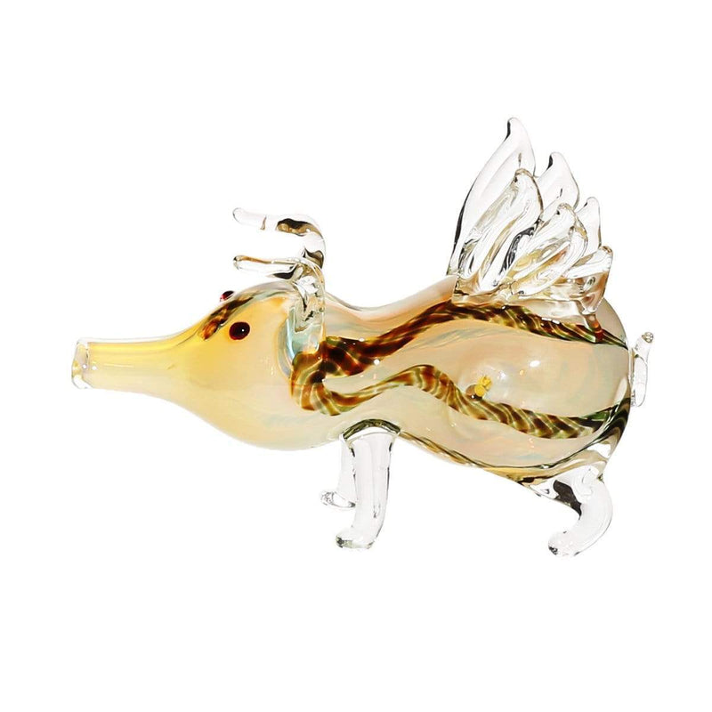 Biohazard Inc Novelty Hand Pipe 5" Flying Pig Hand Pipe