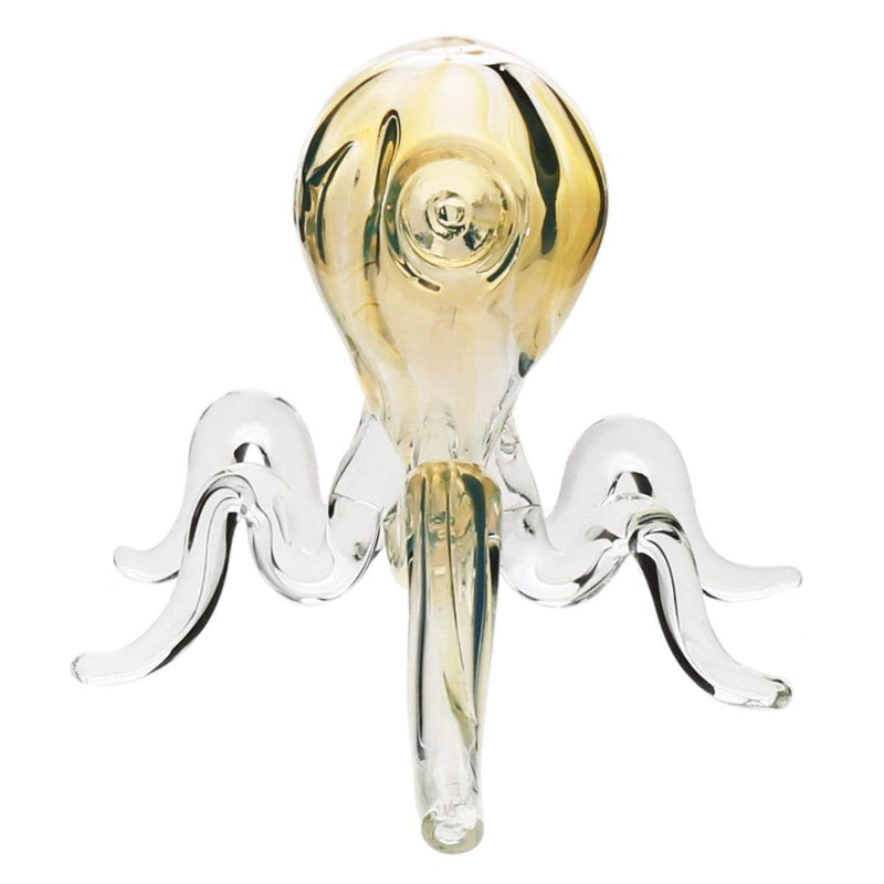 Biohazard Inc Novelty Hand Pipe 5" Octopus Hand Pipe - Illuminati