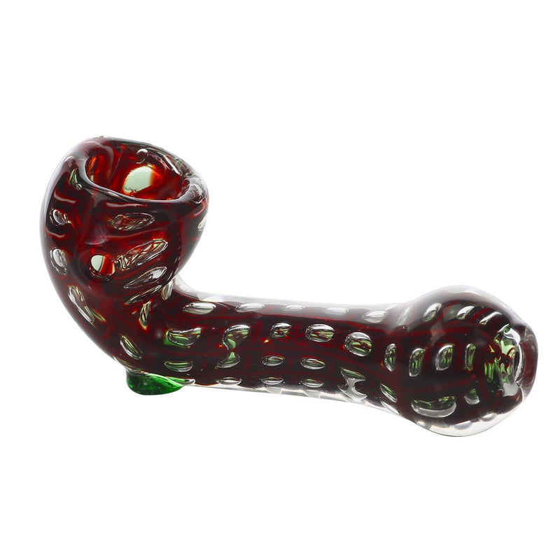 Biohazard Inc Novelty Hand Pipe 5" Spider Web Sherlock