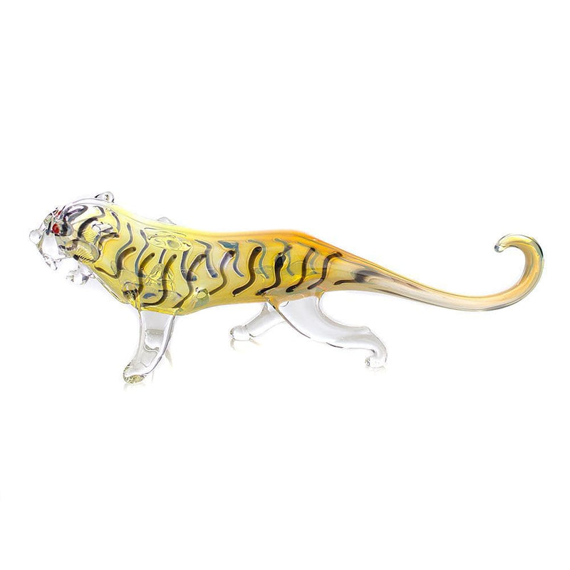 Biohazard Inc Novelty Hand Pipe 5" Tiger Hand Pipe