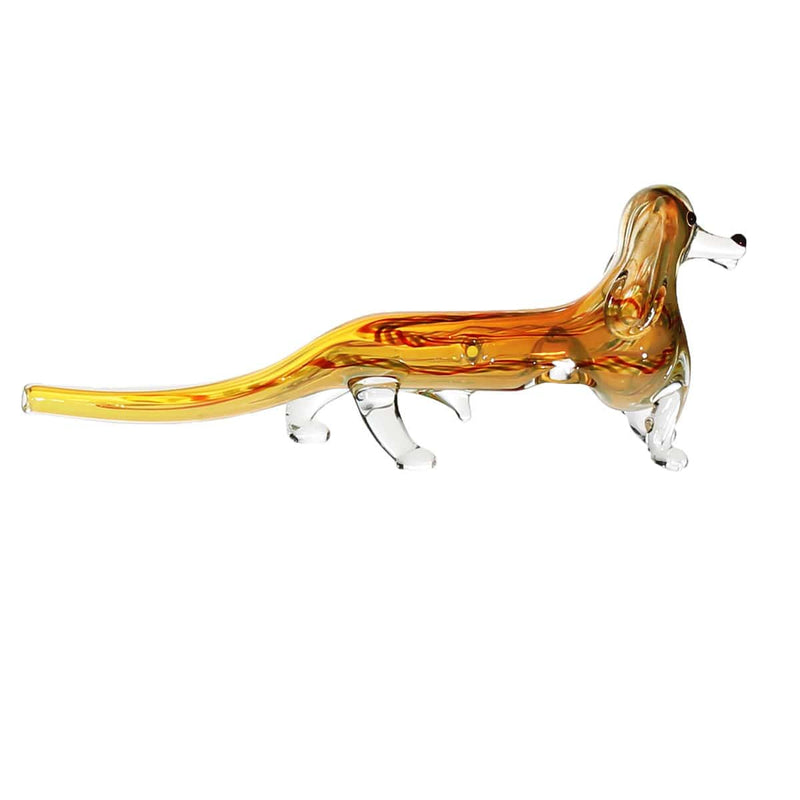 Biohazard Inc Novelty Hand Pipe 5" Weiner Dog Hand Pipe - Dachshund