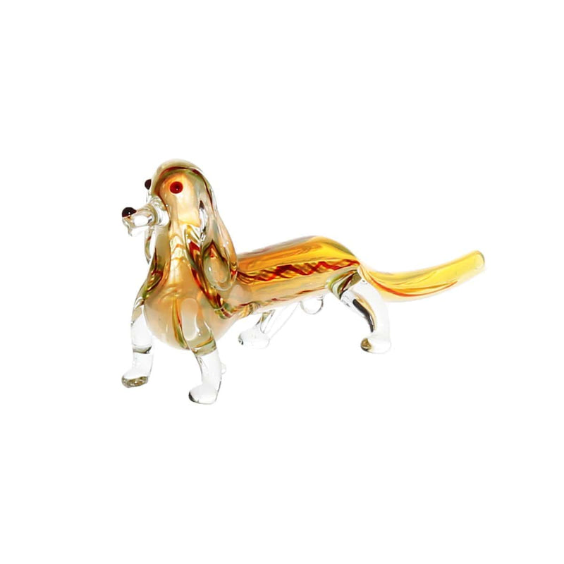 Biohazard Inc Novelty Hand Pipe 5" Weiner Dog Hand Pipe - Dachshund