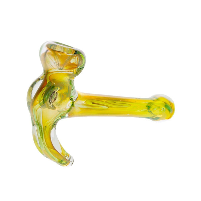 Biohazard Inc Novelty Hand Pipe 6" Fumed Hammer Hand Pipe w/ Donut