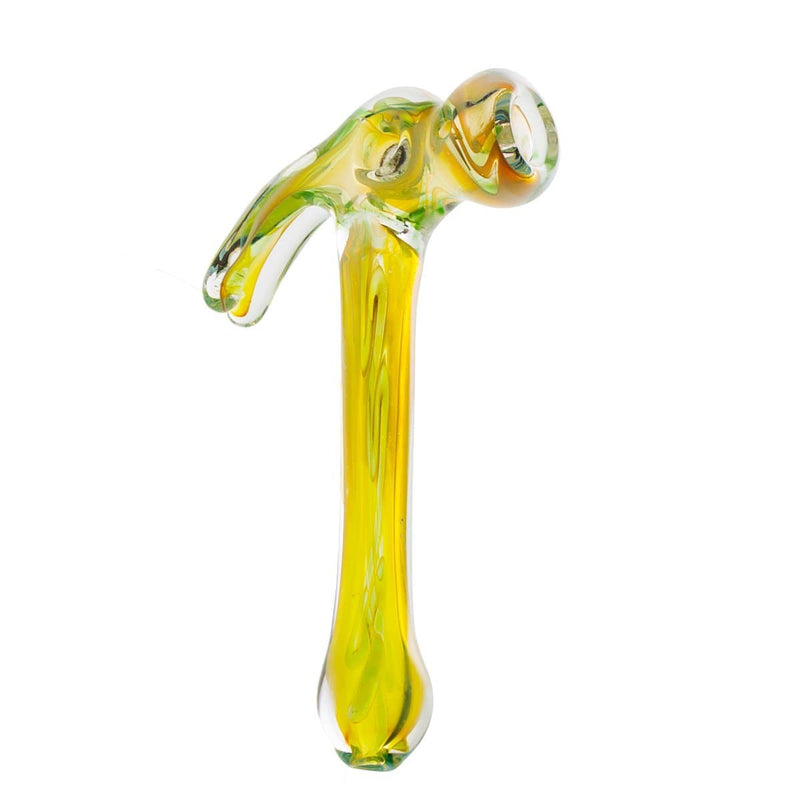 Biohazard Inc Novelty Hand Pipe 6" Fumed Hammer Hand Pipe w/ Donut