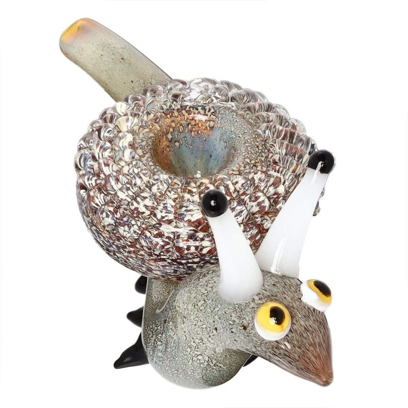 Biohazard Inc Novelty Hand Pipe 7" Snail Animal Marble Hand Pipe