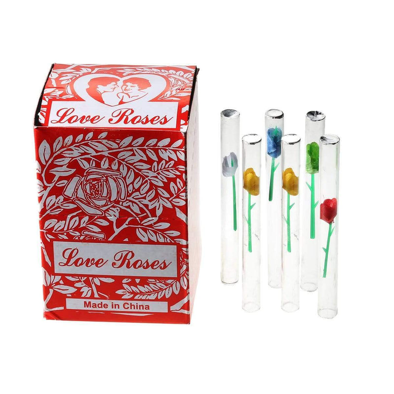 Biohazard Inc Novelty Hand Pipe Love Rose - 10 Boxes