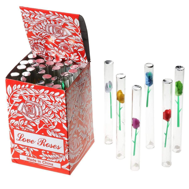 Biohazard Inc Novelty Hand Pipe Love Rose - 10 Boxes