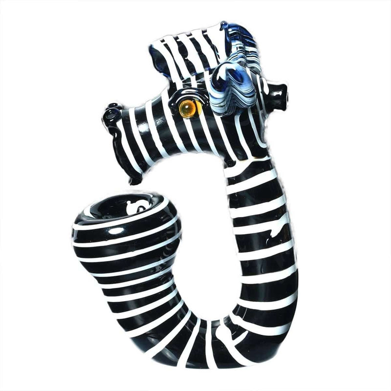 Biohazard Inc Novelty Hand Pipe Zebra Sherlock