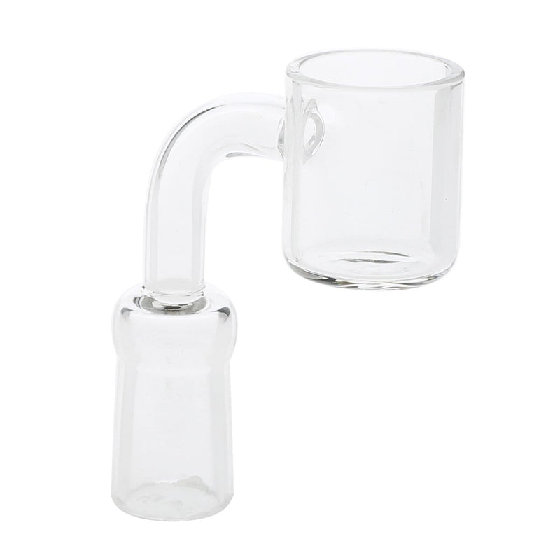 Biohazard Inc Quartz Banger Flat Top Quartz Banger - 10mm Male / 25mm Bucket