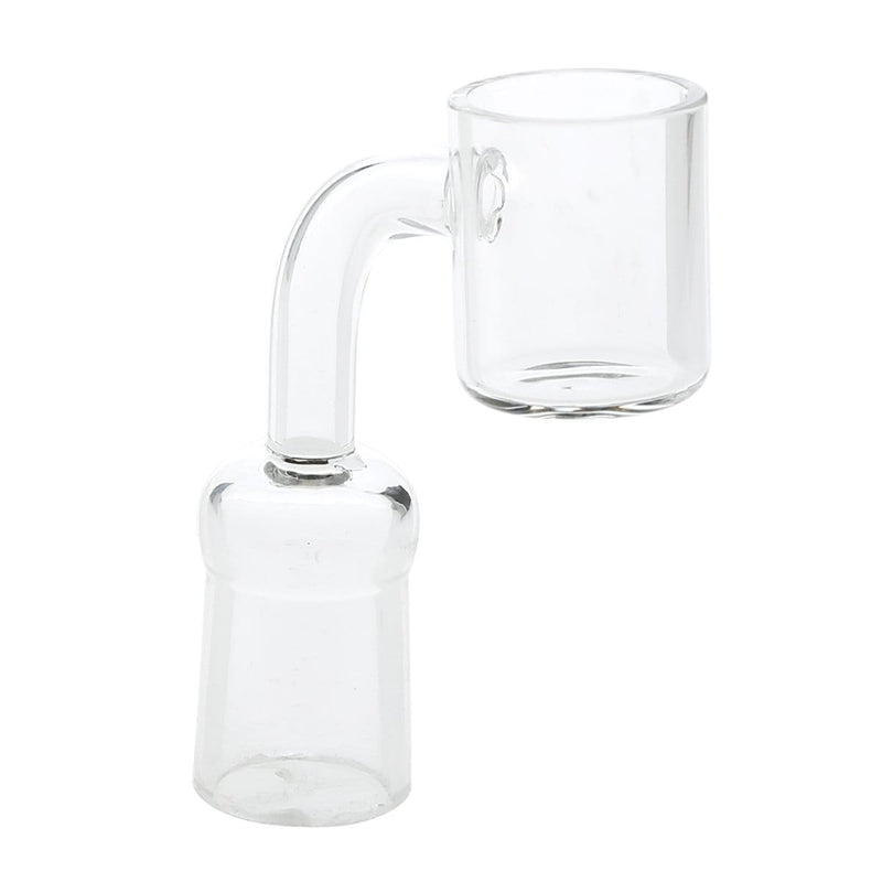 Biohazard Inc Quartz Banger Flat Top Quartz Banger - 19mm Female / 25mm Bucket- 3 Pack